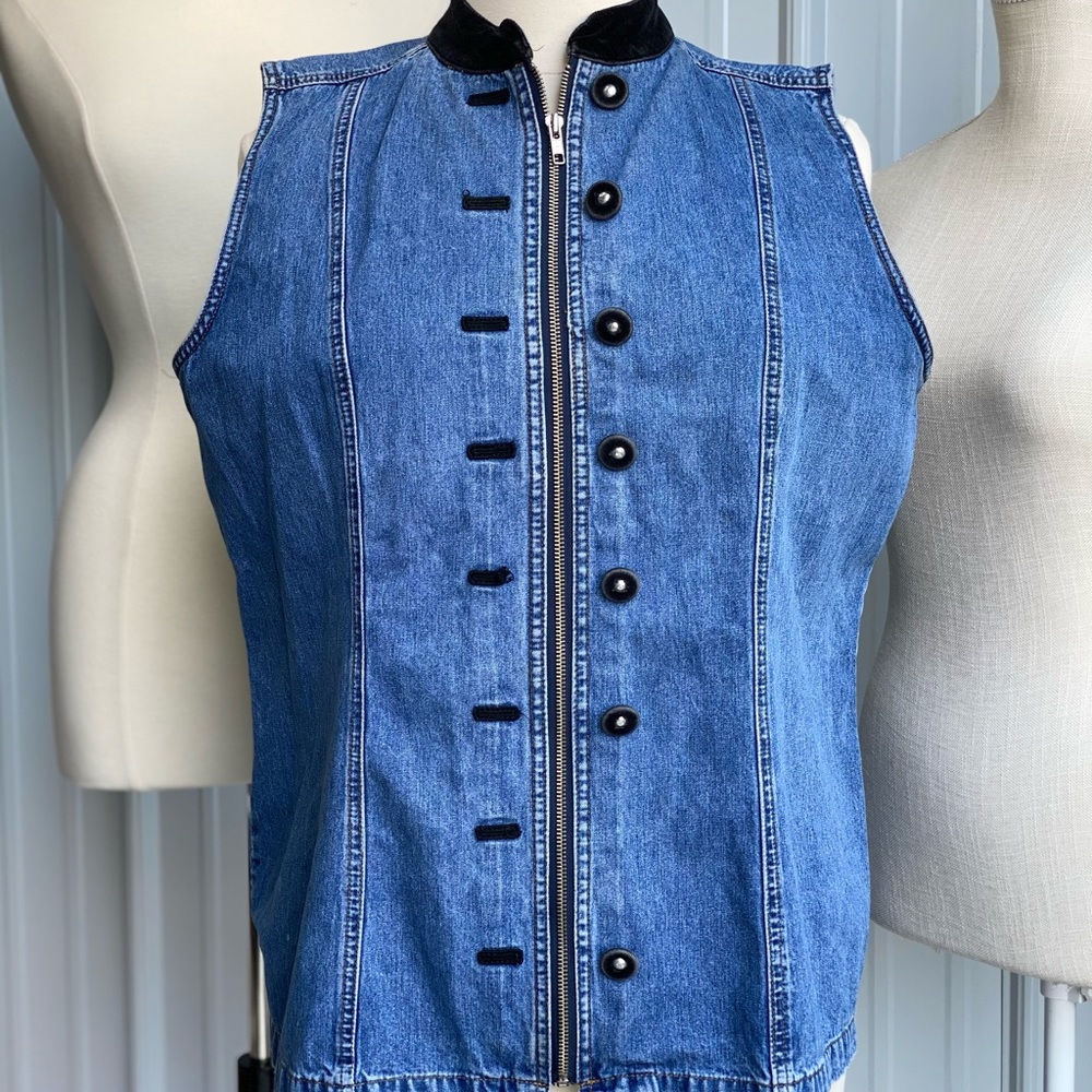 Vintage Denim Vest